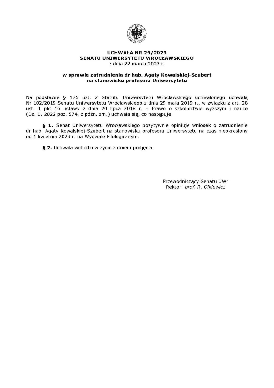 uchwała